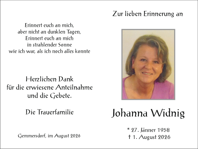 Johanna Widnig